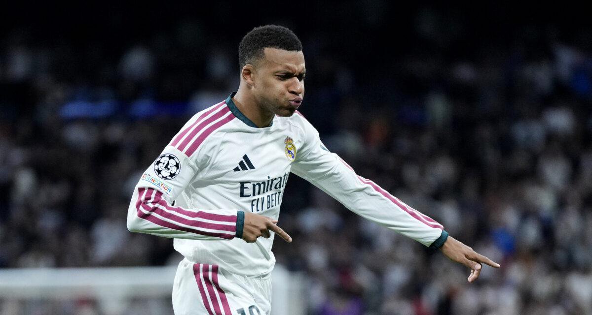Kylian Mbappé avec le Real Madrid