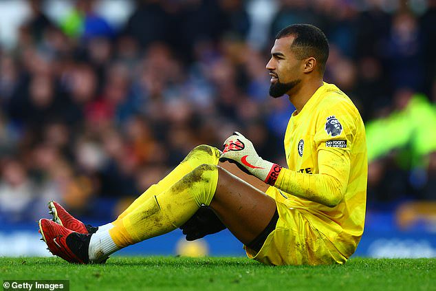 Robert Sanchez is set to miss the entire festive period for Chelsea due to a knee injury