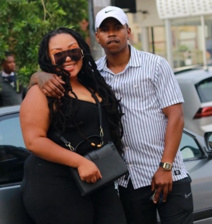 Scandal actor Kgosi and his baby mama