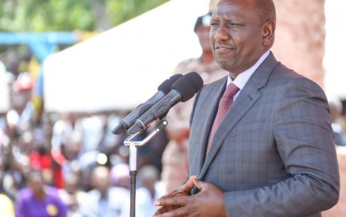 President William Ruto.