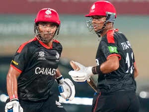 Canadian cricket players<br />