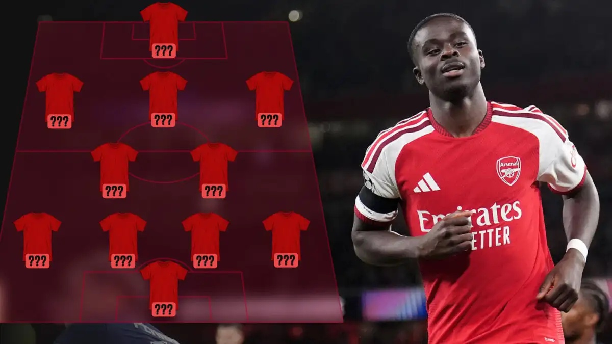 Bukayo Saka makes the team, but how many other Gunners do?