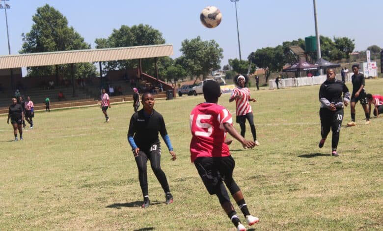 Delmas FC take on Phomolong Ladies in the African Pride Games semi-finals on October 24. Photo: Comfort Makhanya