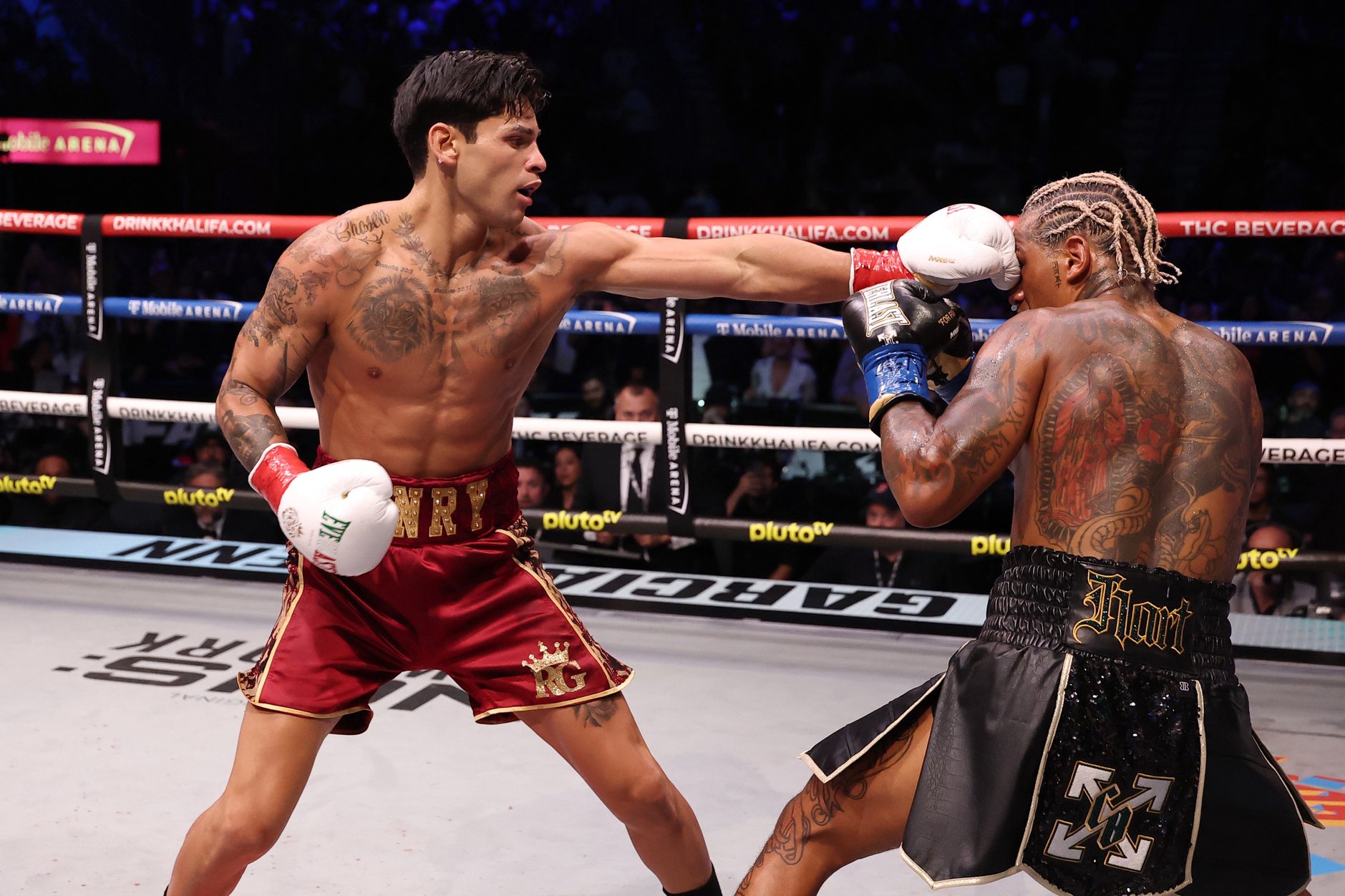 Garcia is hoping to return with a bang after knocking out Benn in September