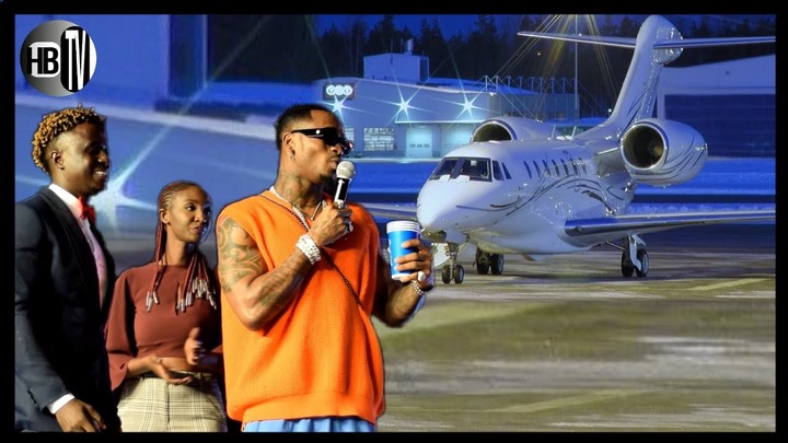 Hatimae! DIAMOND PLATNUMZ aonyesha PRIVATE JET yake kwa mara ya kwanza. - YouTube