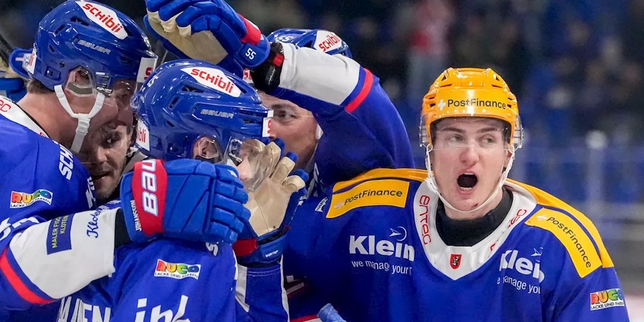 EHC Kloten holt nach drei Niederlagen den ersten Sieg