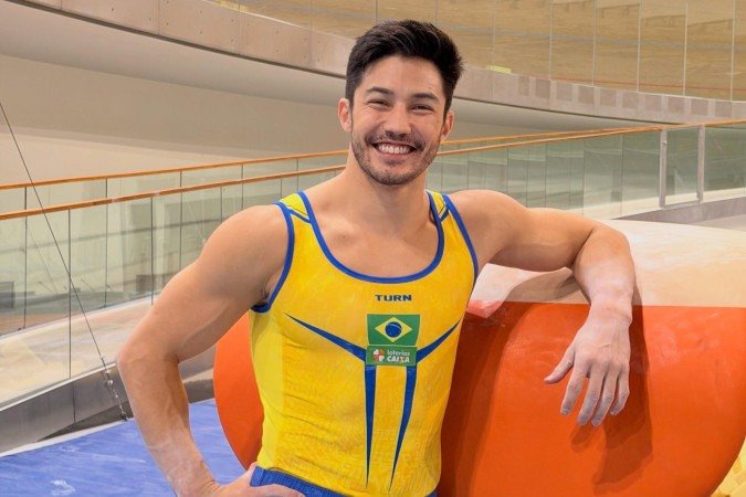 Vetado pela equipe médica por segurança, Arthur Nory priorizou a recuperação com foco na vaga olímpica -  (crédito: Reprodução/Instagram/Arthur Nory)