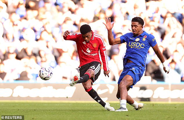 Wesley Fofana was lamentable and United’s Amad Diallo could have plundered them twice