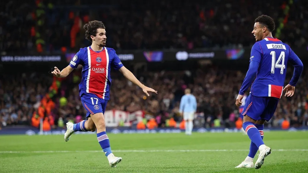 Manchester City-PSG (Foto: ADAM VAUGHAN/EPA)
