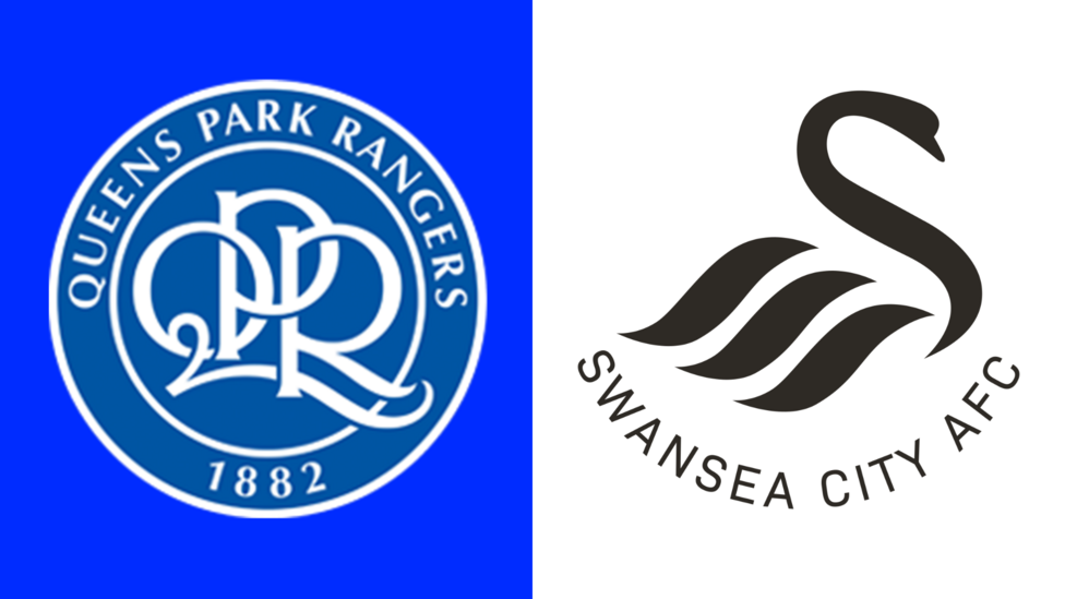 QPR and Swansea City club badges