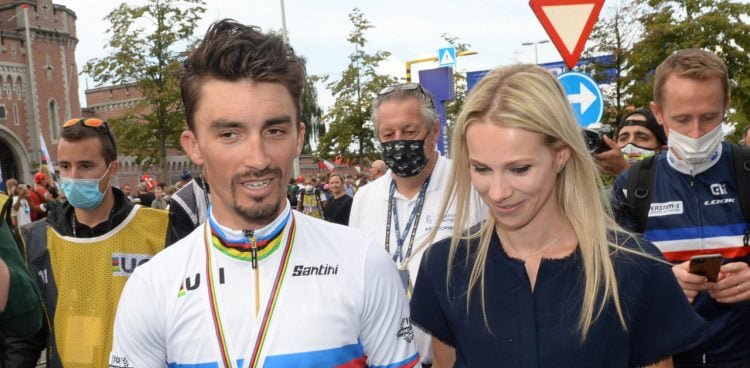 Julian Alaphilippe et Marion Rousse