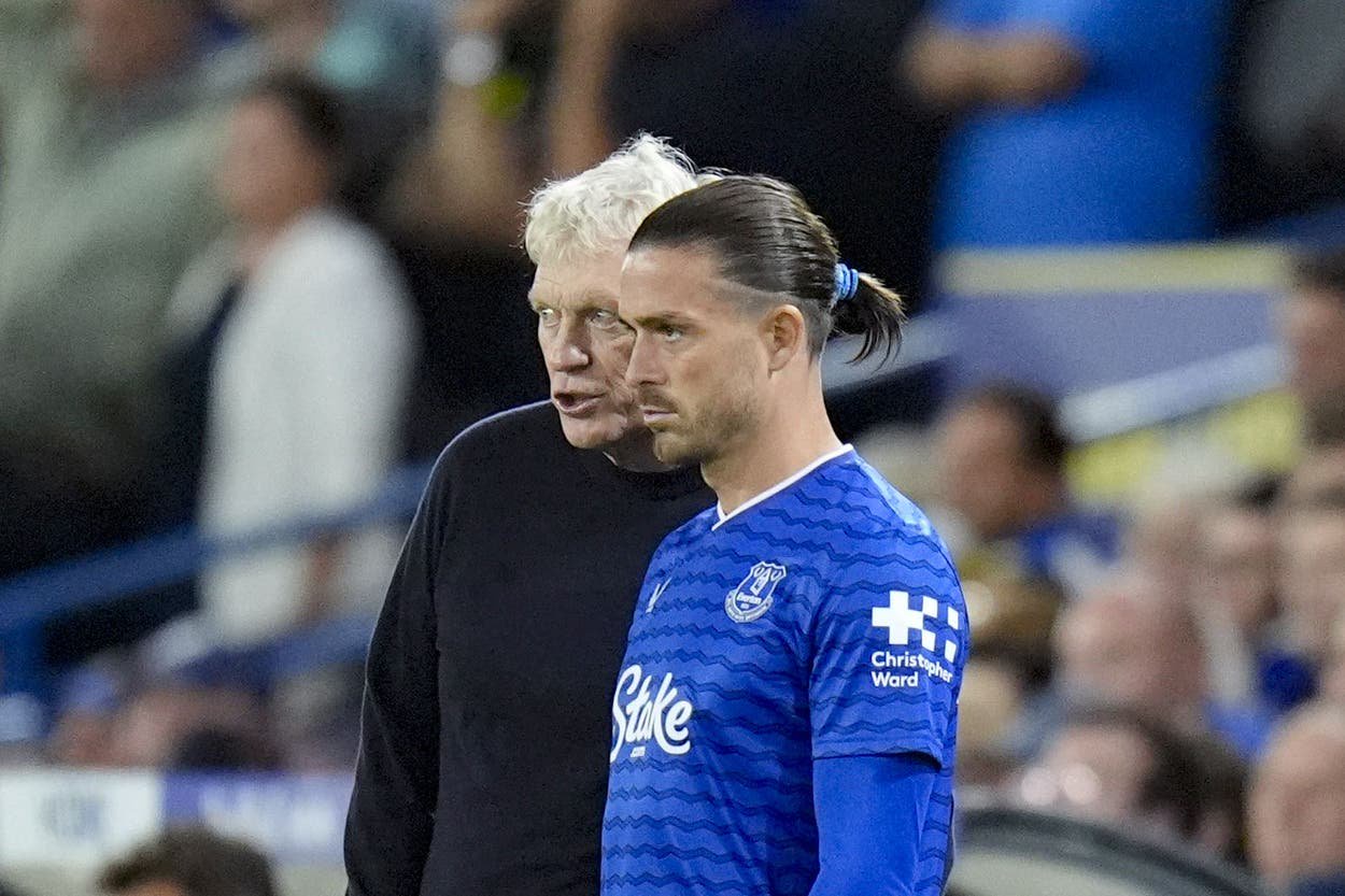David Moyes was reluctant to discuss Jack Grealish after Everton’s Carabao Cup win over Newcastle