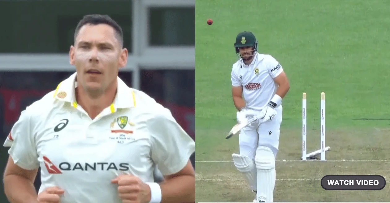 WATCH: Scott Boland produces a pearler to dismiss Aiden Markram in SA vs AUS 2nd Test