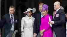 Duchess Meghan, Prince Harry, Zara Tindall and Mike Tindall