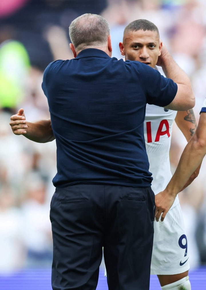 Contrast Ten Hag's treatment of Jadon Sancho with the more understanding approach to Richarlison shown by Spurs manager Ange Postecoglou