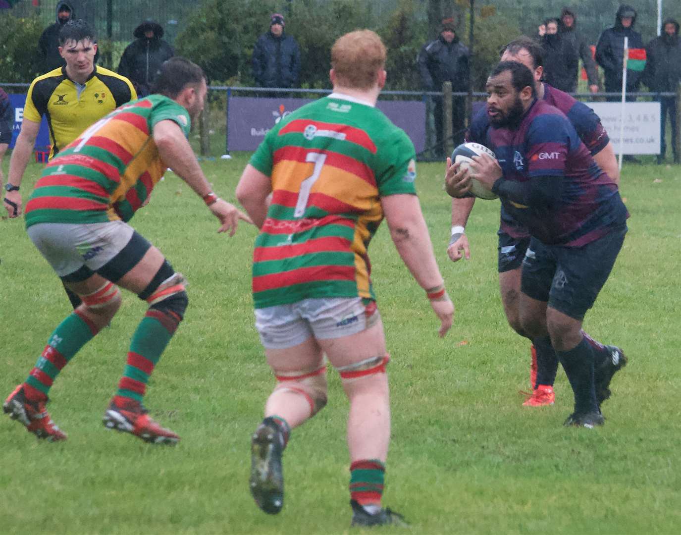 Action from Spalding's defeat at Market Rasen. Photo: John Constable
