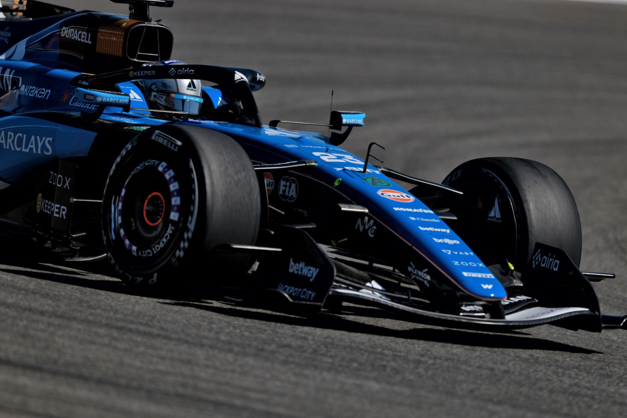 Alexander Albon (THA) Williams F1 Team FW48.