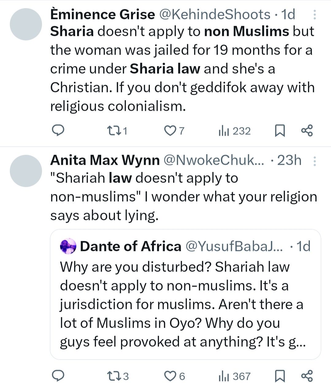 Yorubas express outrage over inauguration of Sharia Court in Oyo