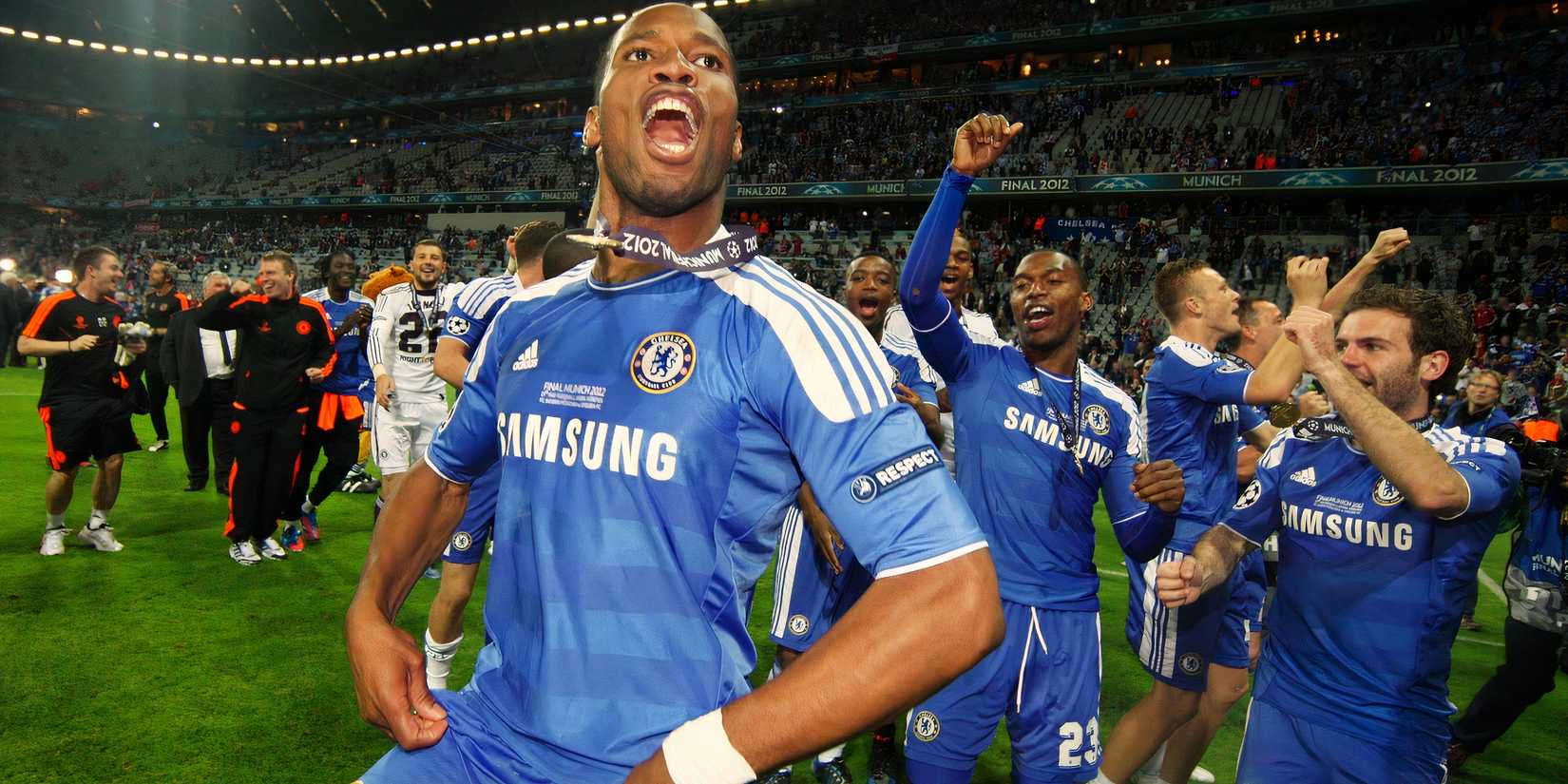 Drogba Champions League Chelsea 2012