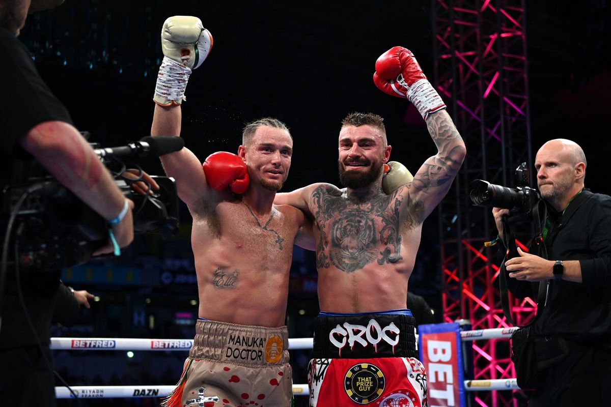 Paddy Donovan and Lewis Crocker 