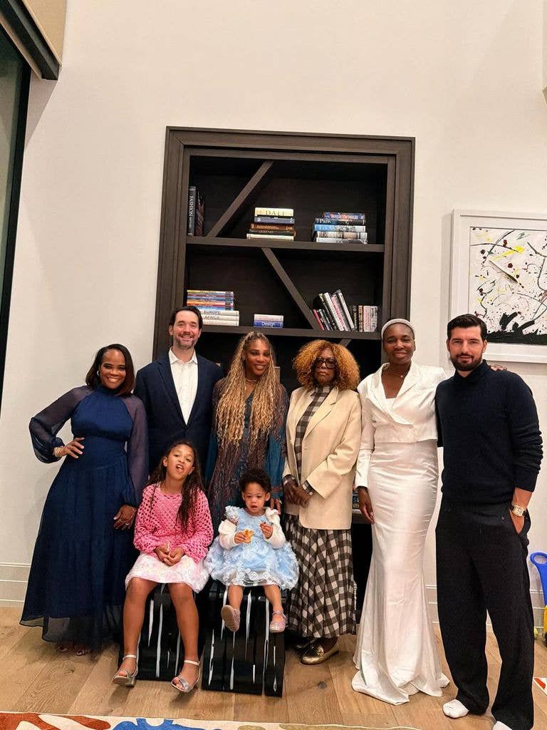 serena williams family