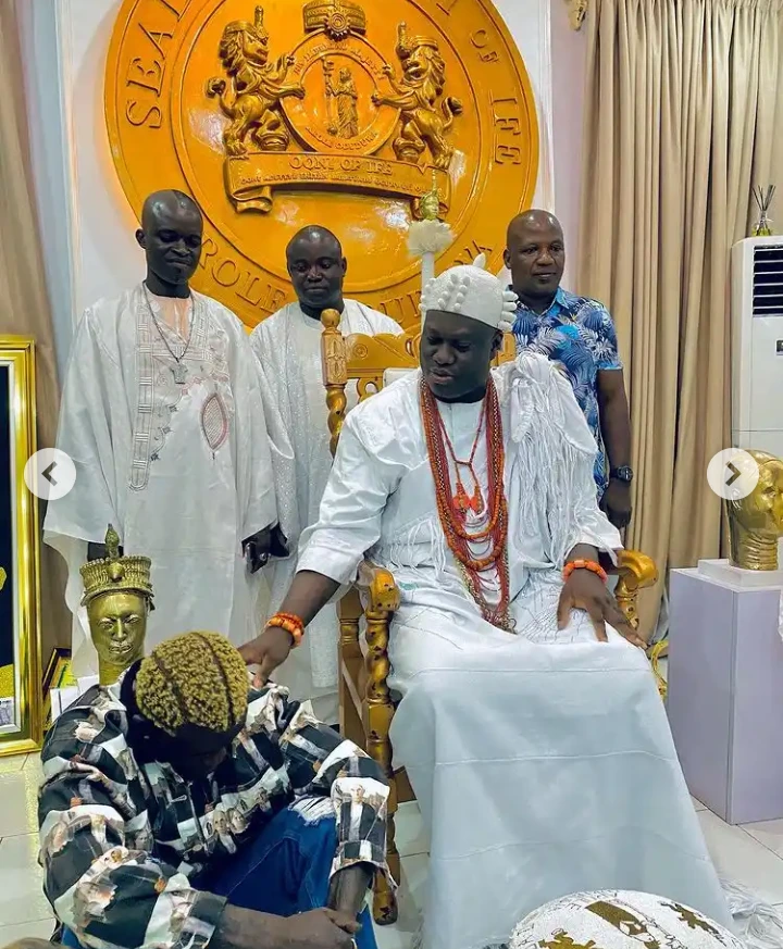 portable - Odogwu Of Lagos Visits Ooni of Ife- Popular Singer Portable Says As He Pays Homage To Yoruba Monarch  A79e7f6b9c0b4f858c070728a7a3b524?quality=uhq&format=webp&resize=720