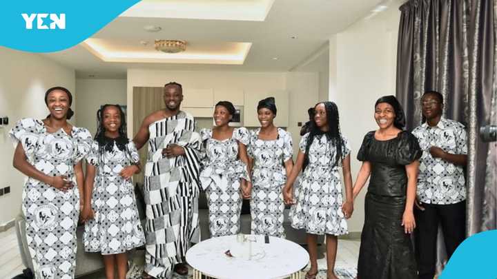 Daddy Lumba, Charles Kwadwo Fosu, Fosu Family, Odo Broni, Akosua Serwaa, Family photo