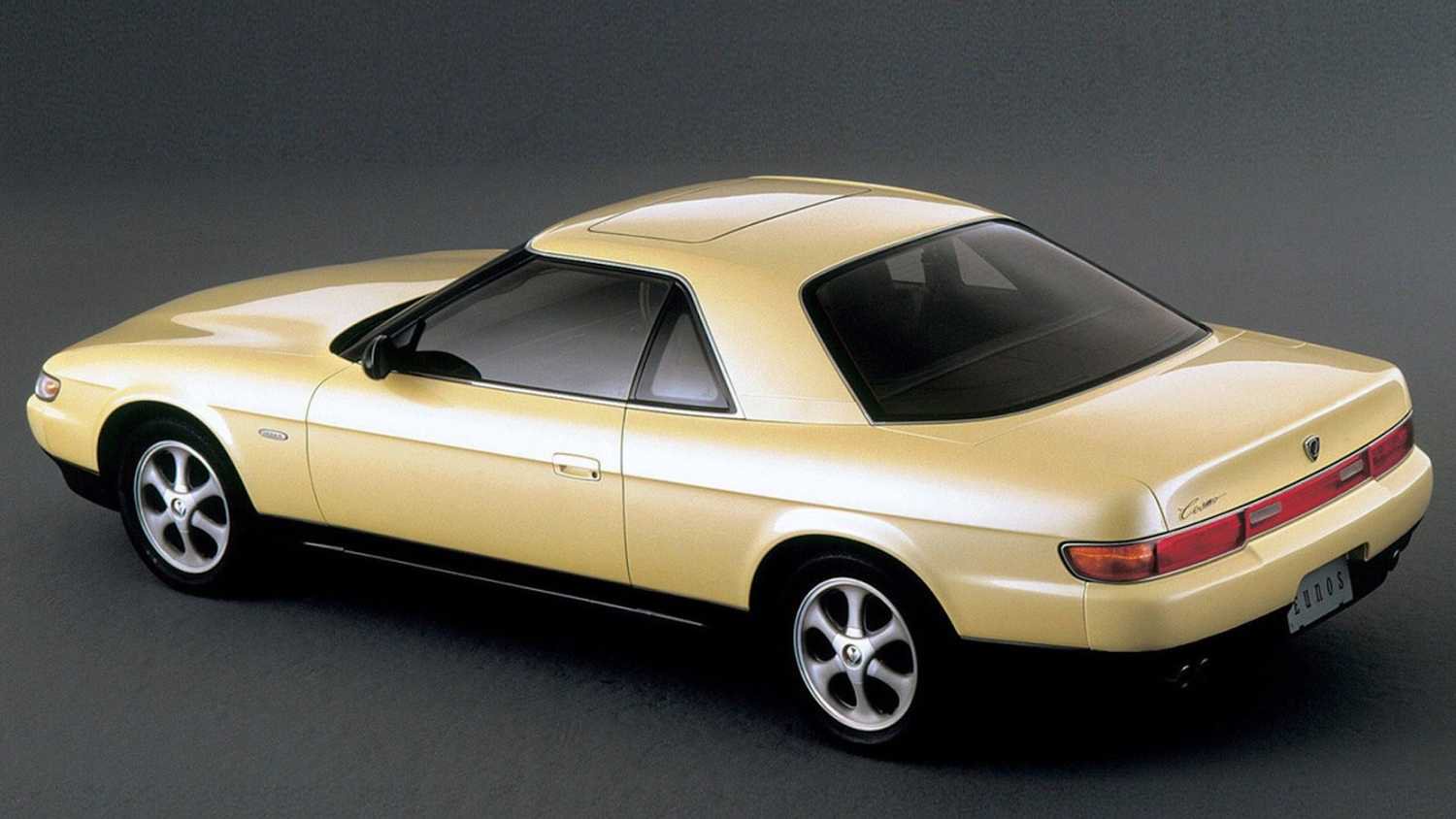 1990 Mazda Eunos Cosmo JC Beige Rear Angle