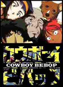 The cast poses together on the Cowboy Bebop TV Poster