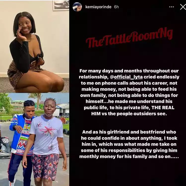 He Lost Olamide, Other Big Opportunities Because of You, Lyta’s Baby Mama Clamps Down on His Manager Seyi