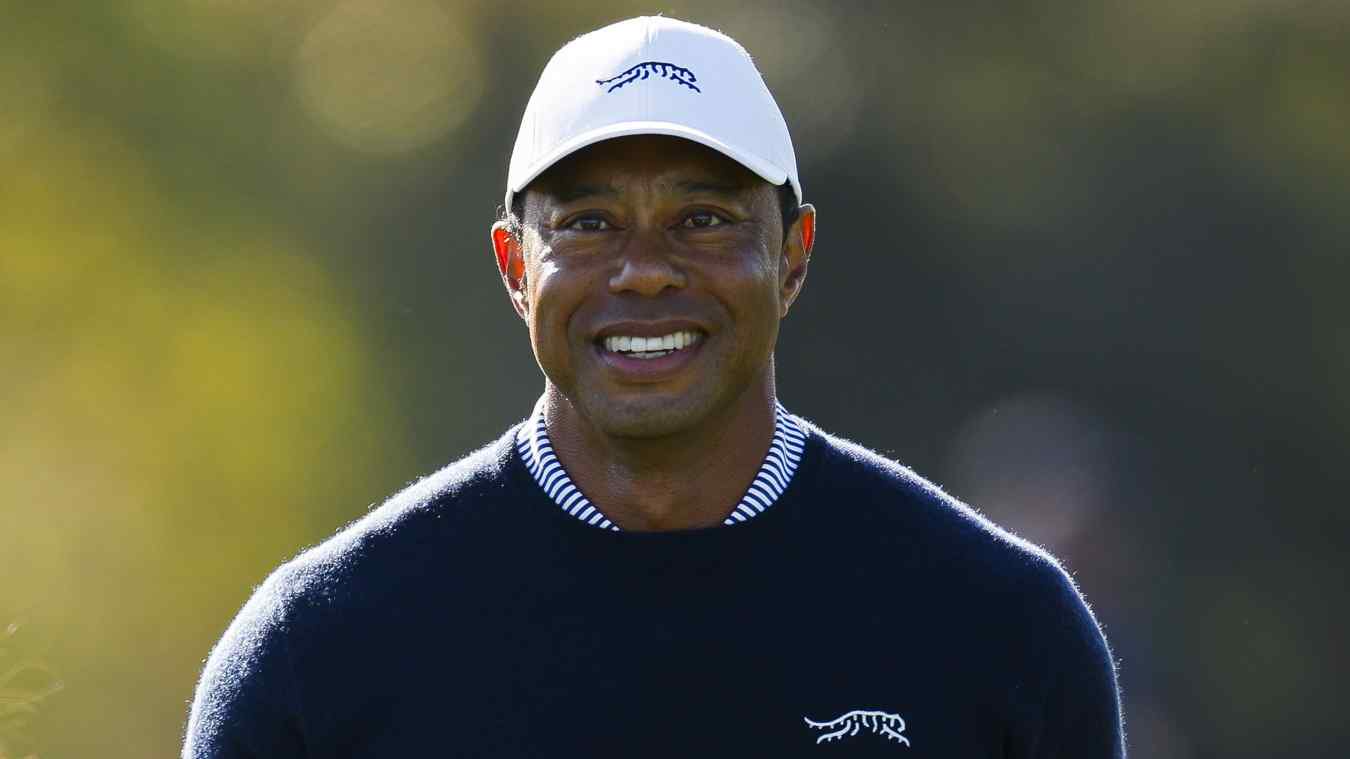 Tiger Woods at PNC Championship