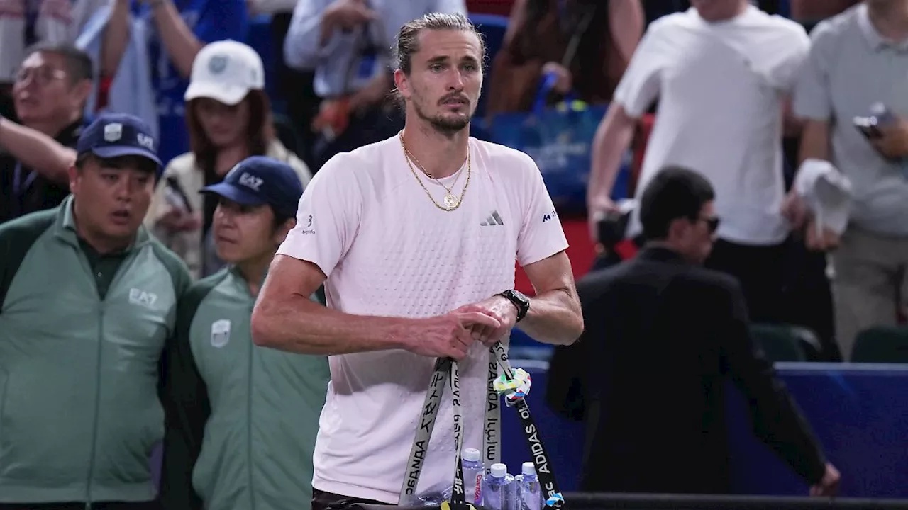 Müder Zverev schleppt sich in 'dringend notwendige' Pause