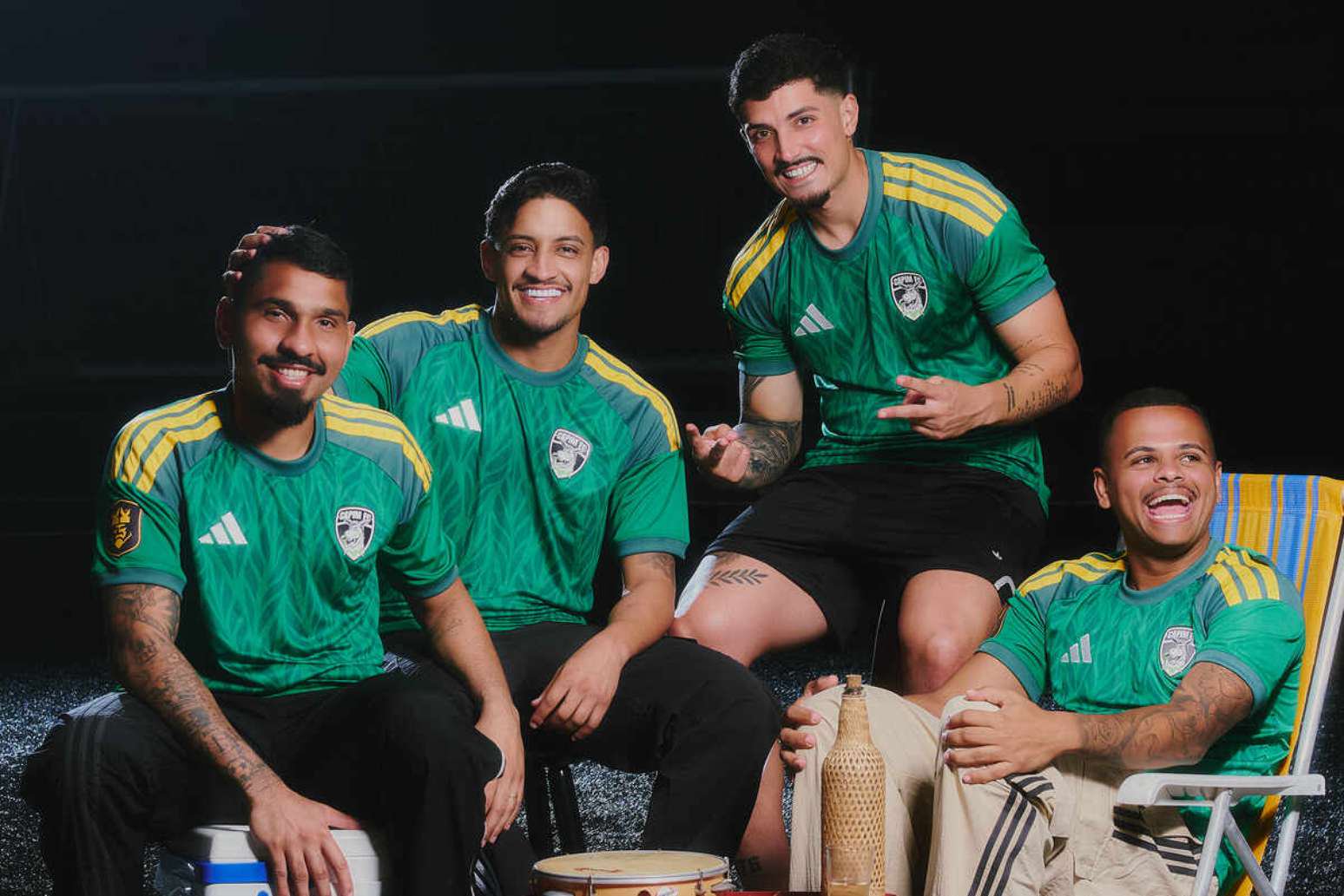 Novo uniforme do Capim para a Kings Cup –