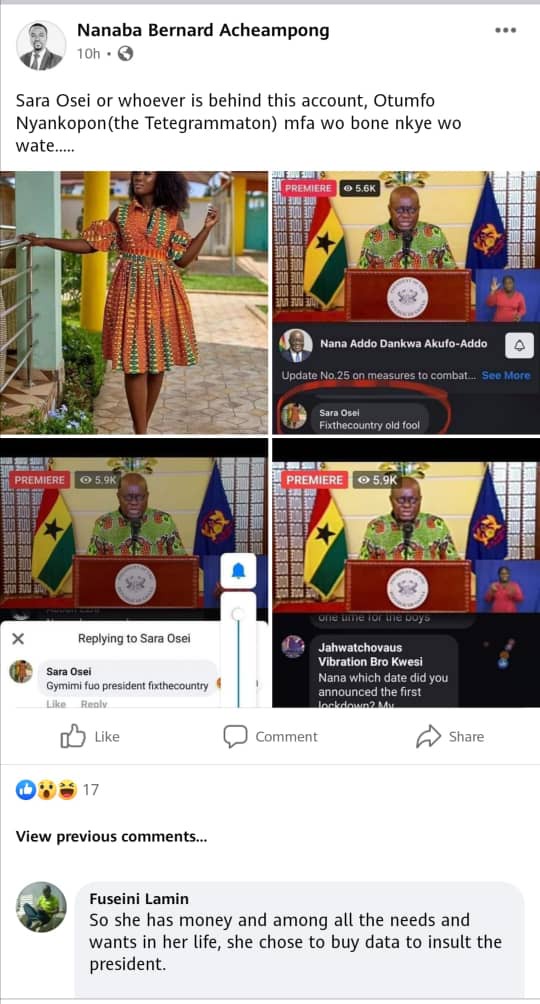 Ending politics of insult: More troubles for Sara Osei, the lady who insulted Akufo Addo. 55