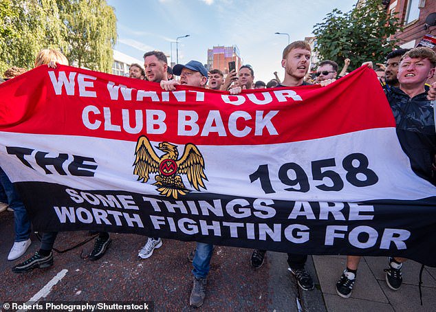 The fans detest the owners because they know that they are responsible for the depths to which a once great club has sunk, both on and off the pitch