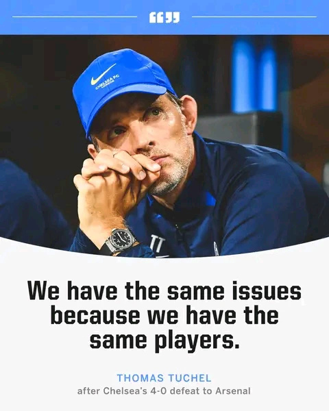 Ex Chelsea coach, Thomas Tuchel predicted Blues 