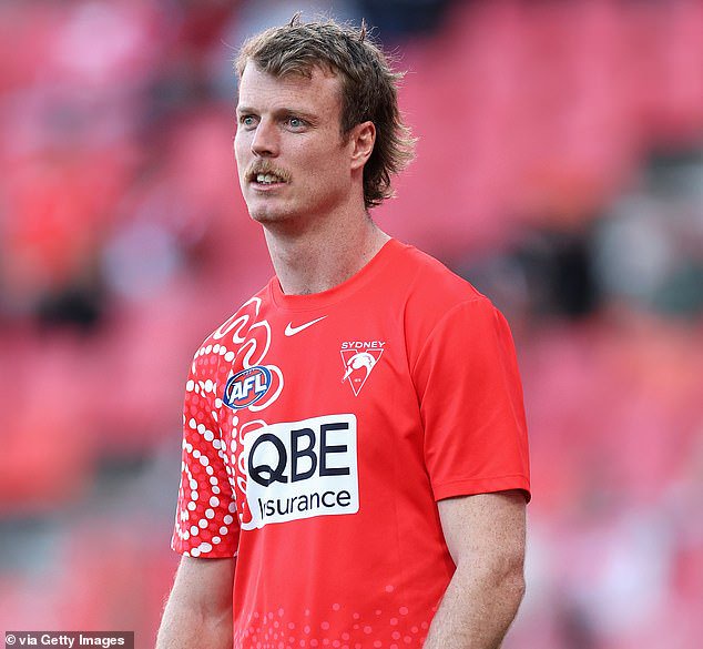 Blakey was granted his wish to leave the Swans last week, signing an eight-year deal with the Kangaroos despite an ongoing police investigation
