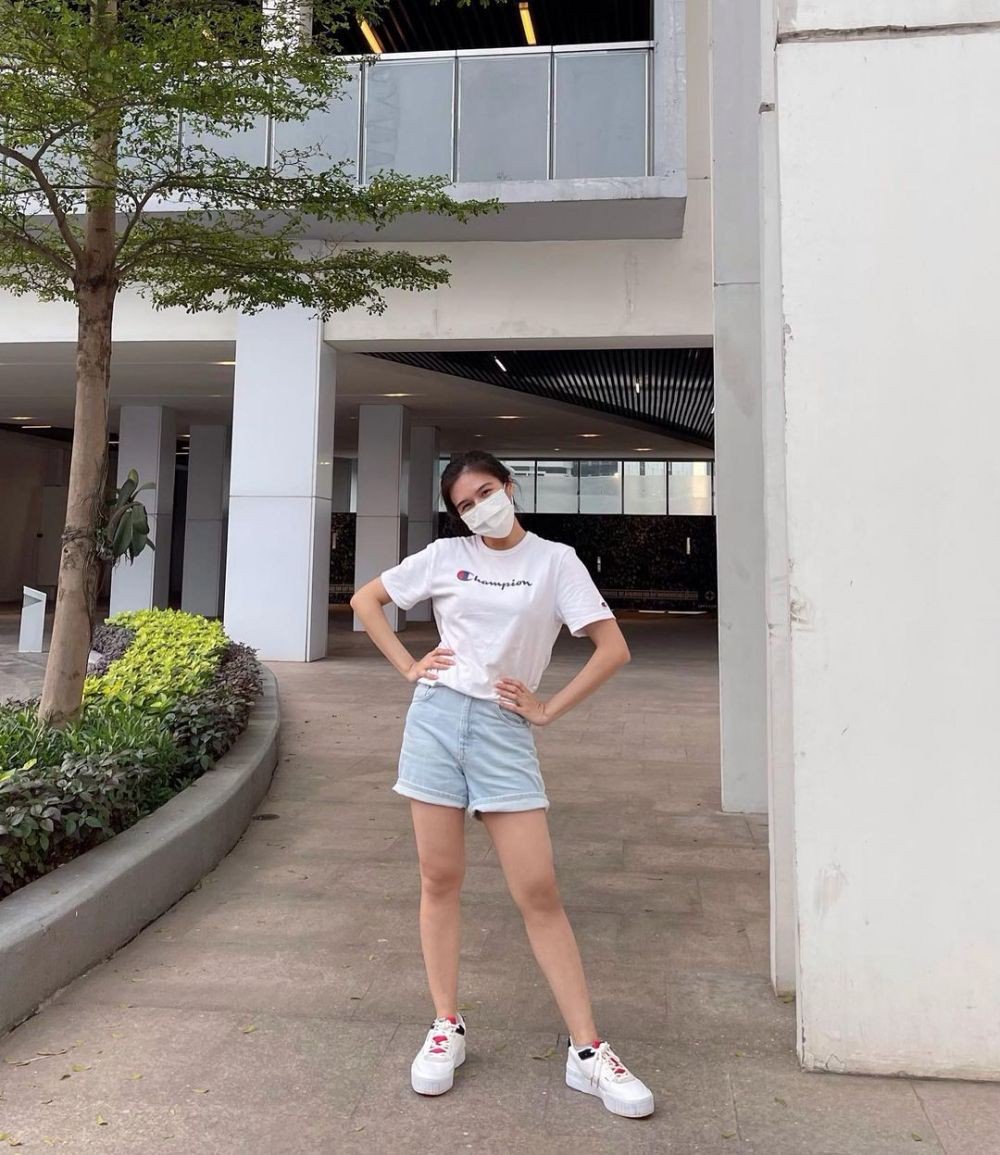 9 Padu Padan Short Pants ala Gaby Warouw, Nyaman buat Acara Santai