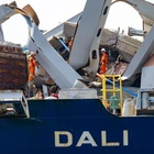 Experts use explosives to free the 'Dali' from Key Bridge wreckage