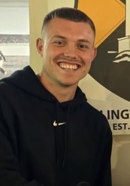Wellington goalkeeper Luke Vernon - who played for Watchet Town
