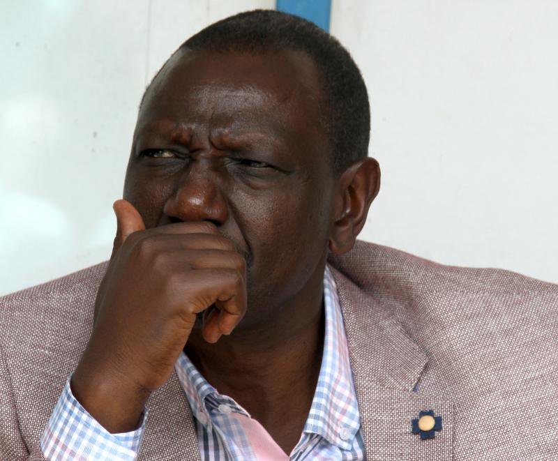 Ruto's Body Language At Sakaja's Swearing In Proves All Is Not Well