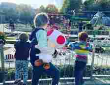 Sophie Ellis-Bextor's children at Legoland