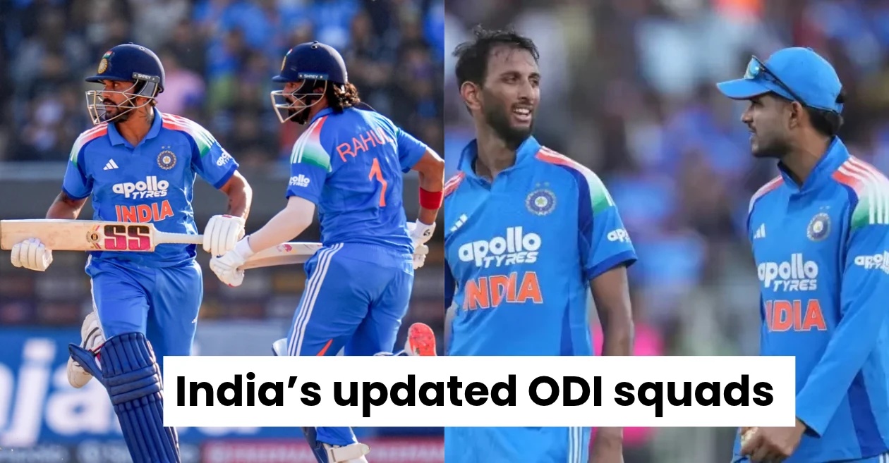 NZ vs IND 2026: India make few changes in their split ODI squads