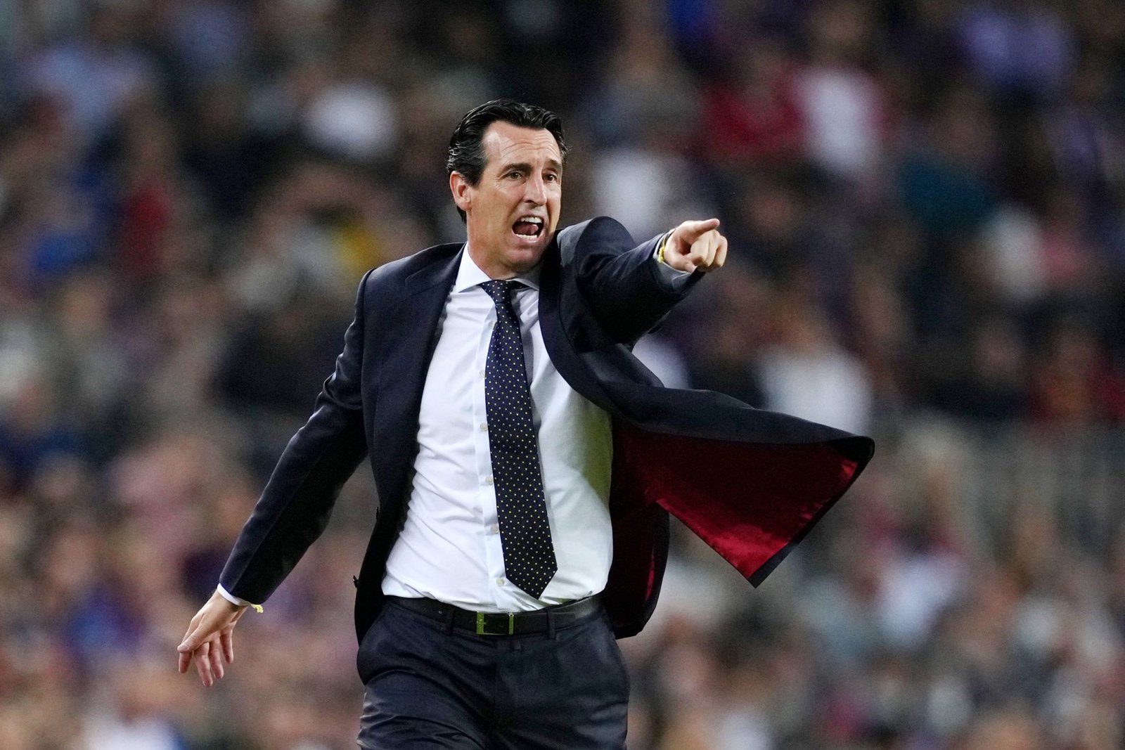 Unai Emery - New Aston Villa manager.