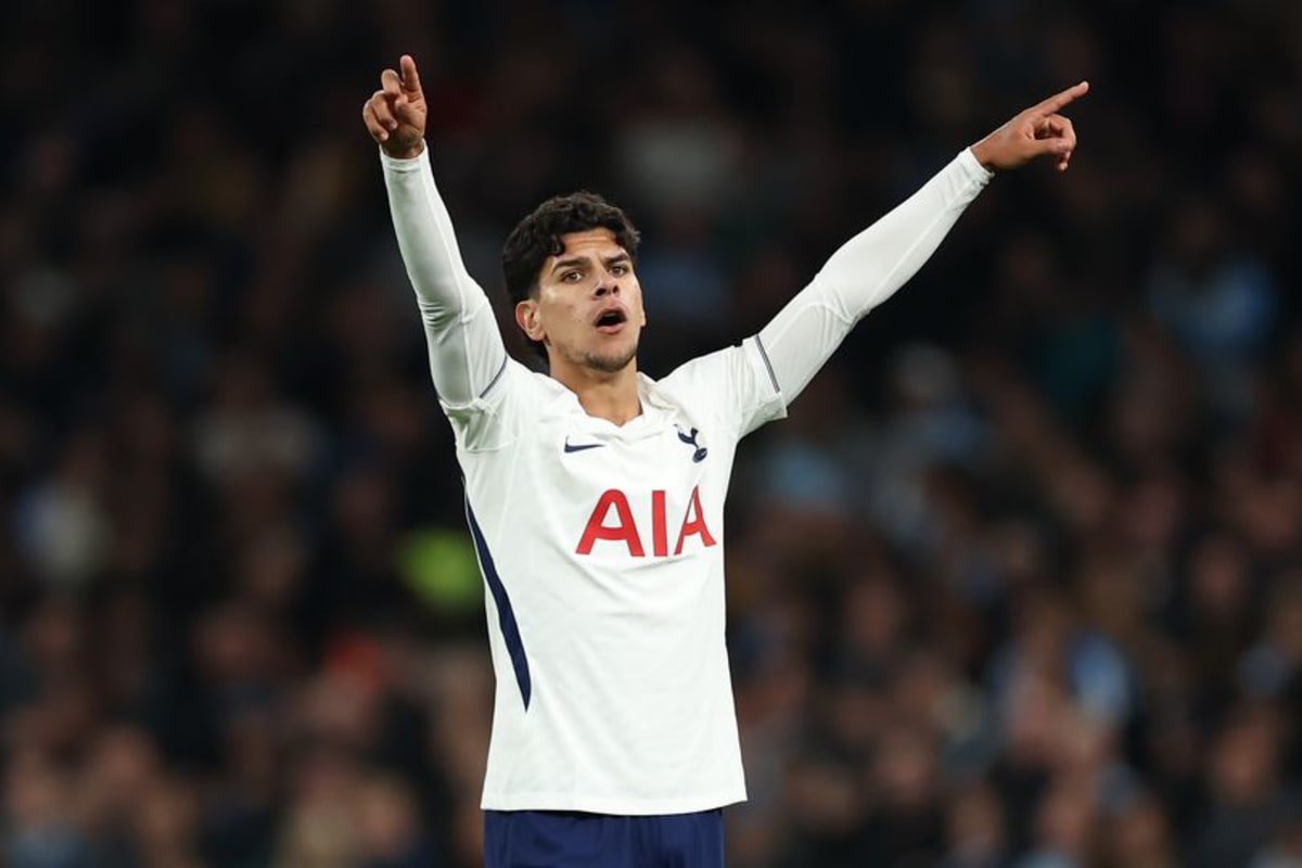 Mateus Fernandes has made just three Premier League starts for Tottenham Hotspur since his £85million transfer from West Ham