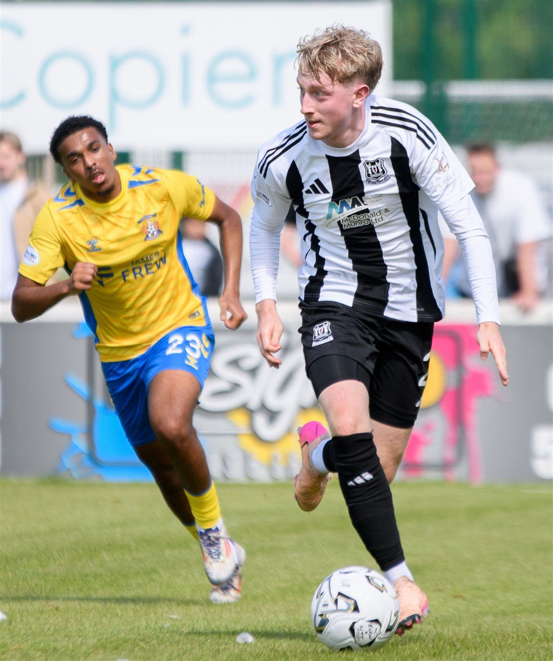 Jack MacIver returns to the Elgin City squad for Saturday. Picture: Daniel Forsyth