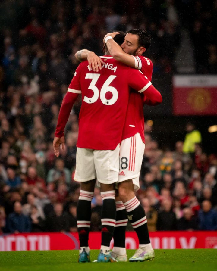 Manchester United beat Brentford 3-0 at Old Trafford