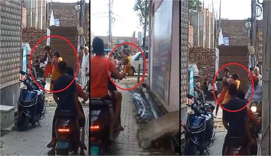 a young man slapped a woman 30 times in 20 seconds