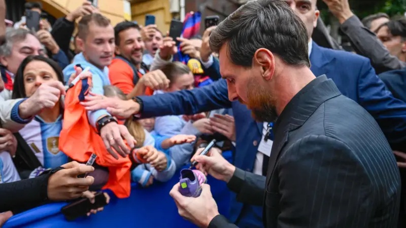 "Um grande desportista": é assim que Messi quer ser lembrado mais tarde