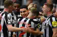 Newcastle United edged out Burnley 2-0 at St James' Park in September 